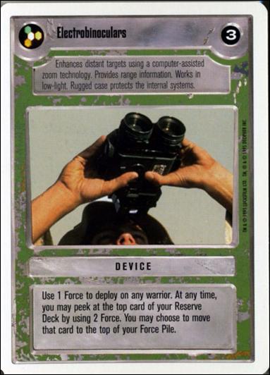 Star Wars: Premiere Unlimited (Base Set) card 197 Electrobinoculars