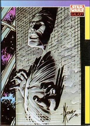 Star Wars Galaxy: Series 1 (Base Set) card 102 Dale Keown