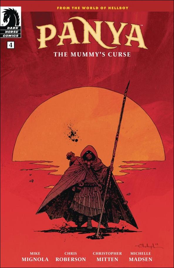 Panya: The Mummy's Curse issue 4 Christopher Mitten Cover