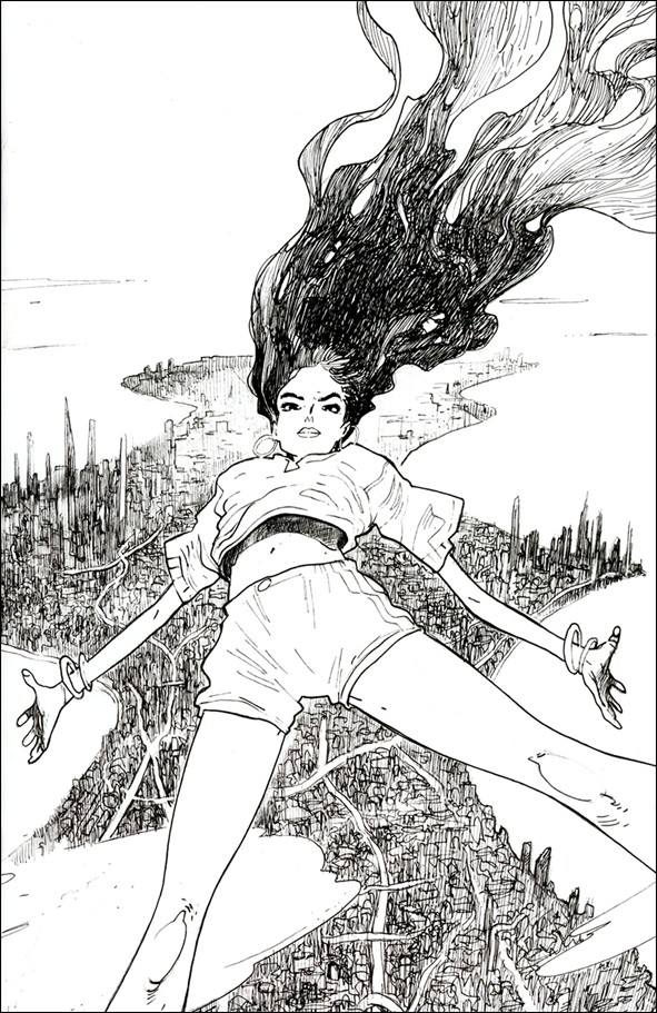 Many Deaths of Laila Starr issue 1-J Filipe Andrade Sketch Cover (Second Printing)
