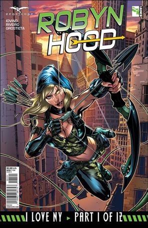 Robyn Hood: I Love NY issue 1-B David Lorenzo Riveiro Cover