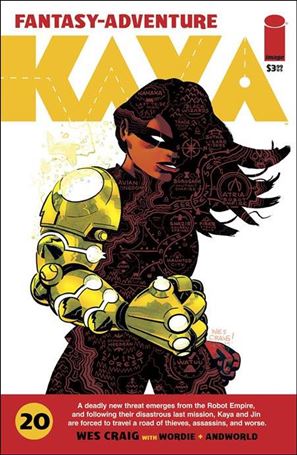 Kaya issue 20 Wes Craig Cover