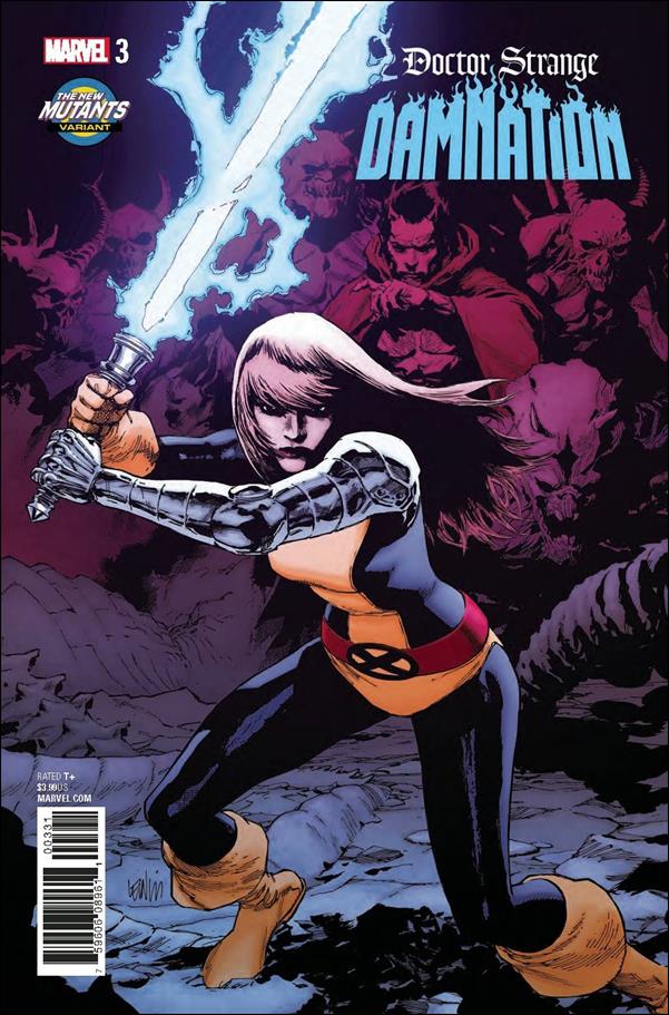 Doctor Strange: Damnation issue 3-C Leinil Francis Yu New Mutants Cover