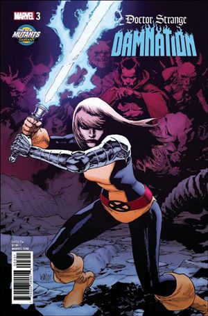 Doctor Strange: Damnation issue 3-C Leinil Francis Yu New Mutants Cover