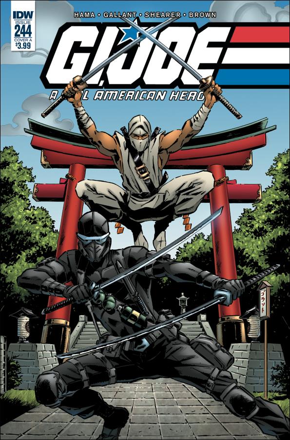 G.I. Joe: A Real American Hero issue 244 S L Gallant Cover