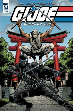 G.I. Joe: A Real American Hero issue 244 S L Gallant Cover
