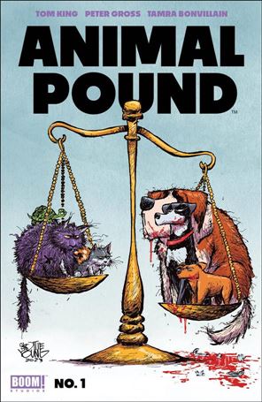 Animal Pound issue 1-G Skottie Young FOC Color Cover