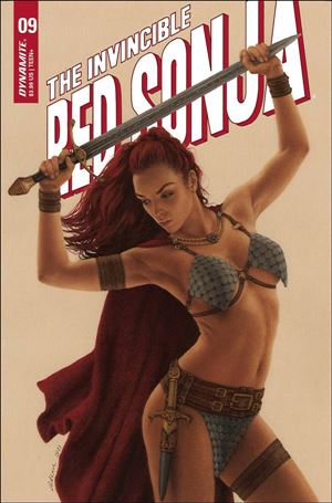 Invincible Red Sonja issue 9-C Celina Cover