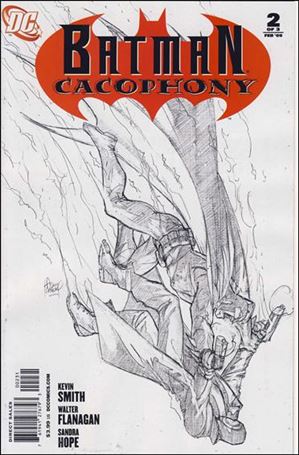 Batman Cacophony issue 2-C Adam Kubert 1:50 Sketch Cover