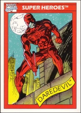 Marvel Universe: Series 1 (Base Set) card 4 Daredevil