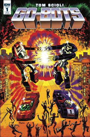 Go-Bots issue 1-D Benjamin Marra 1:20 Cover