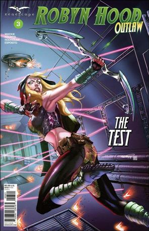 Robyn Hood: Outlaw issue 3-B Sheldon Goh Cover