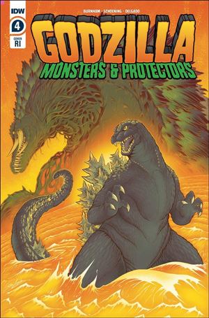 Godzilla: Monsters & Protectors issue 4-C Christian Gonzalez 1:10 Cover