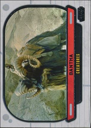 Star Wars Galactic Files (Base Set) card 308 Bantha Creatures