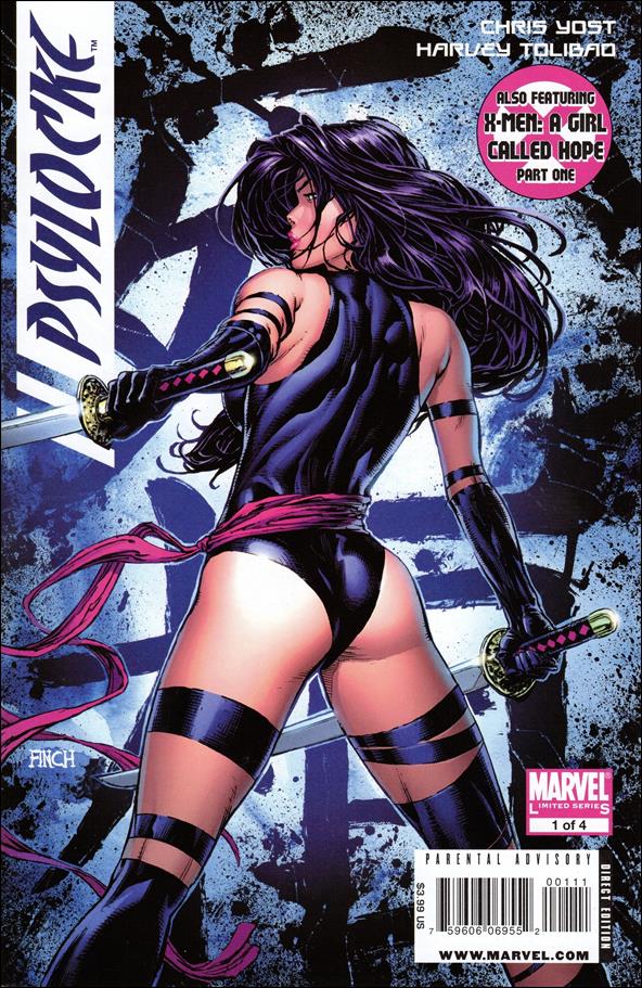 Psylocke issue 1 David Finch Cover