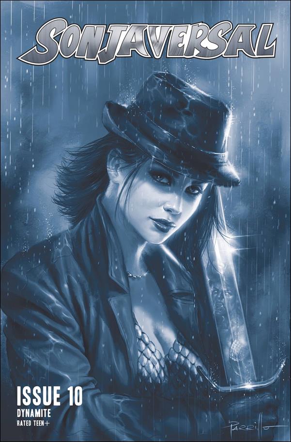 Sonjaversal issue 10-F Lucio Parrillo Blue Tint Cover