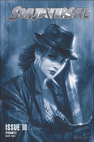 Sonjaversal issue 10-F Lucio Parrillo Blue Tint Cover
