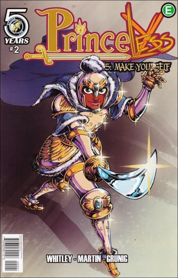 Princeless: Make Yourself issue 2-B Solo Cover