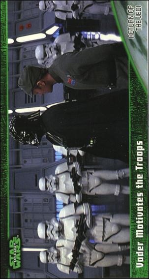 Star Wars Trilogy Widevision (Base Set) card 50 Vader Motivates the Troops