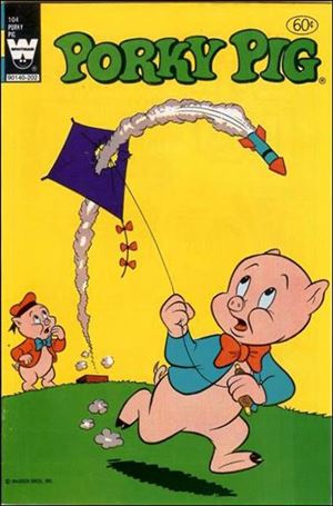 Porky Pig (1965) issue 104-B White Logo