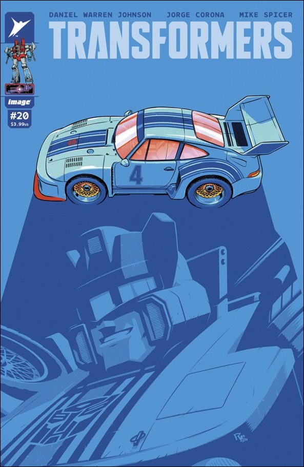 Transformers (2023) issue 20-E Simon Parr 1:50 Cover