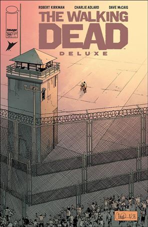 Walking Dead Deluxe issue 36-B Charlie Adlard Cover