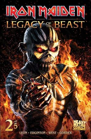 Iron Maiden Legacy of the Beast issue 2-C Book of Souls: Live Chapter Cover