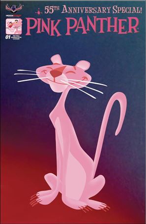 Pink Panther 55th Anniversary Special issue 1-C Bill Glavan Retro Animation Cover