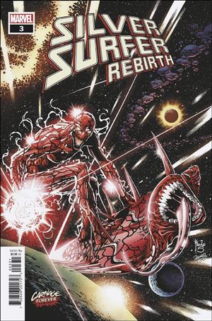 Silver Surfer Rebirth issue 3-C Paulo Siqueira Carnage Forever Cover
