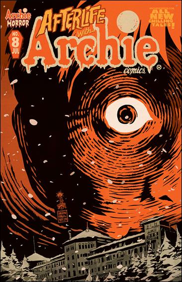 Afterlife with Archie issue 8 Eye and Hotel Cover