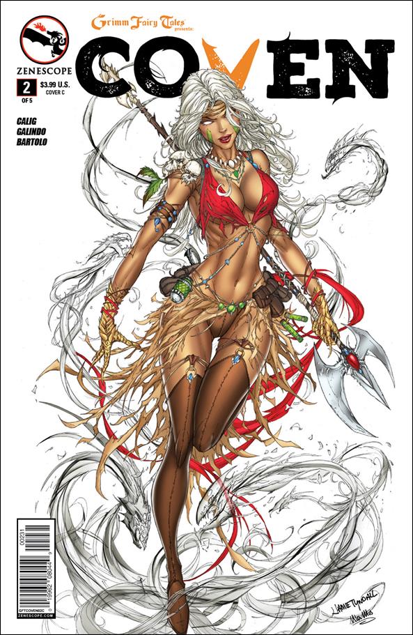 Grimm Fairy Tales Presents Coven issue 2-C Jamie Tyndall Cover