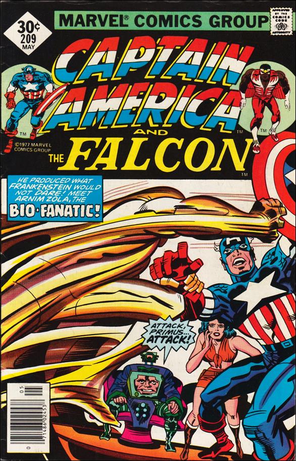 Captain America (1968) issue 209-C Whitman Cover