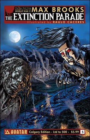 Extinction Parade issue 5-G Calgary Cover 1/500