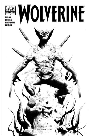 Wolverine (2010) issue 1-E Jae Lee 1:100 Sketch Cover