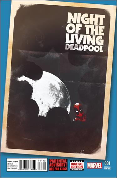 Night of the Living Deadpool issue 1-C Jay Shaw Cover (2nd Printing)