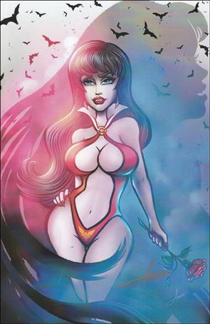 Vampirella (2019) issue 1-ZH Anna 'TSWG' IndieGogo Virgin Cover