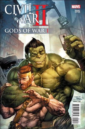 Civil War II: Gods of War issue 1-B Jay Anacleto Hercules & Hulk Cover