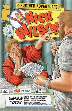 Further Adventures of Nick Wilson issue 1-B Ian Churchill Cover