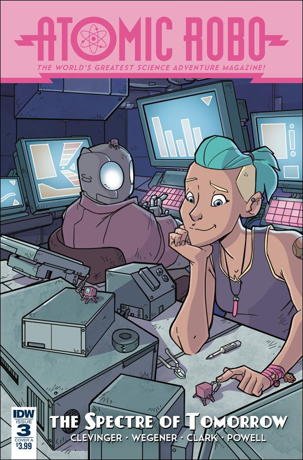 Atomic Robo and the Spectre of Tomorrow issue 3 Scott Wegener Cover