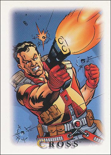 Youngblood: Series 2 (Sticker Subset) card 6 Cross