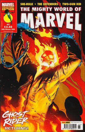 Mighty World of Marvel (UK) (2003) issue 65 Cardstock Cover