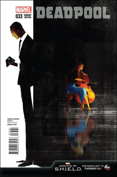 Deadpool (2013) issue 33-B 1:10 Agents of S.H.I.E.L.D. Cover