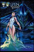 Michael Turner Presents: Aspen the Extended Edition issue 1 Black Background Cover