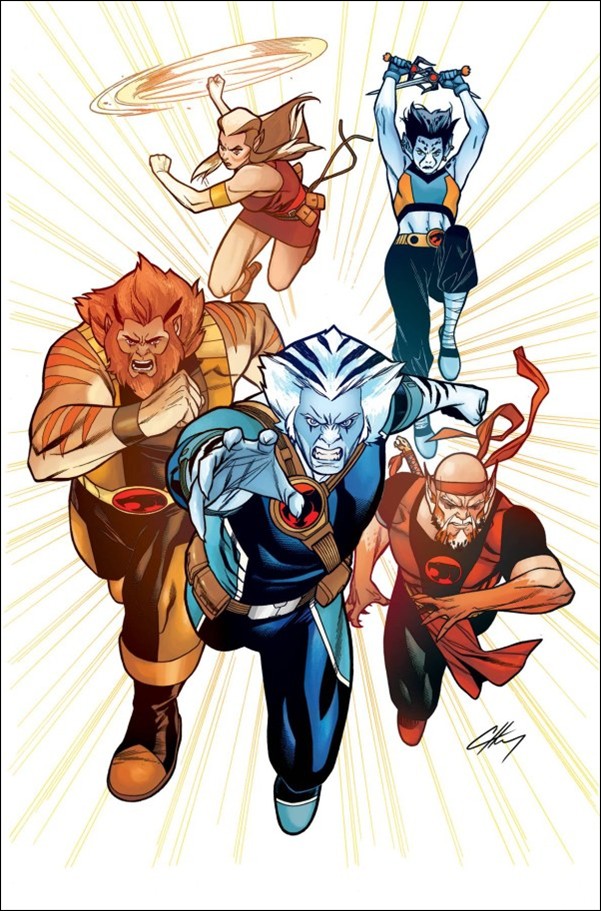 Thundercats: Lost issue 1-R Clayton Henry Virgin 1:25 Cover