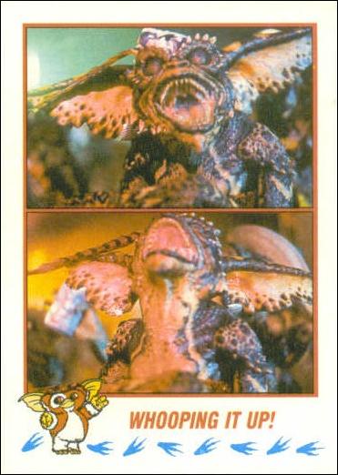 Gremlins 2: The New Batch (Base Set) card 62 Whooping It Up!