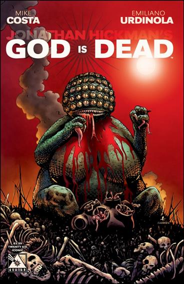 God is Dead issue 26-D Facundo Percio Iconic Cover