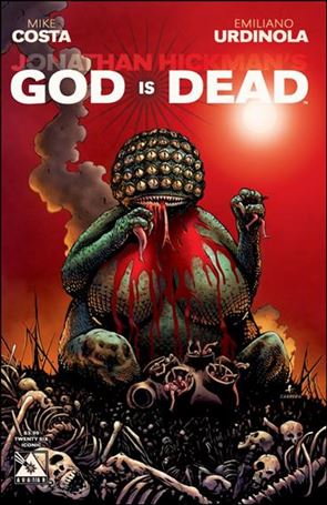 God is Dead issue 26-D Facundo Percio Iconic Cover