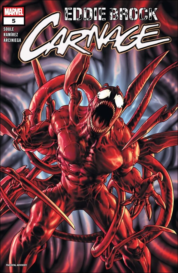 Eddie Brock: Carnage issue 5 Jesús Saíz Cover