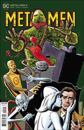 Metal Men (2019) issue 9-B Brain Bolland Cardstock Cover