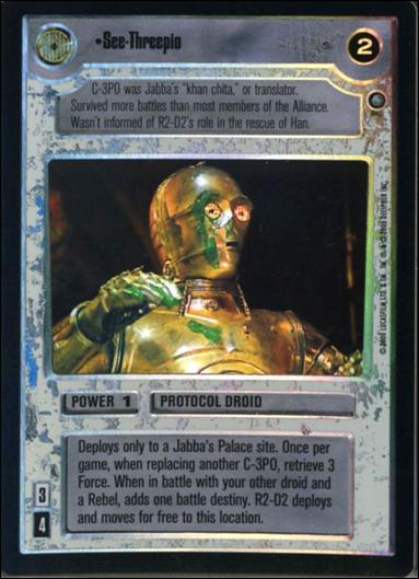 Star Wars: Reflections II: Expanding the Galaxy (Base Set) card 92 See-Threepio
